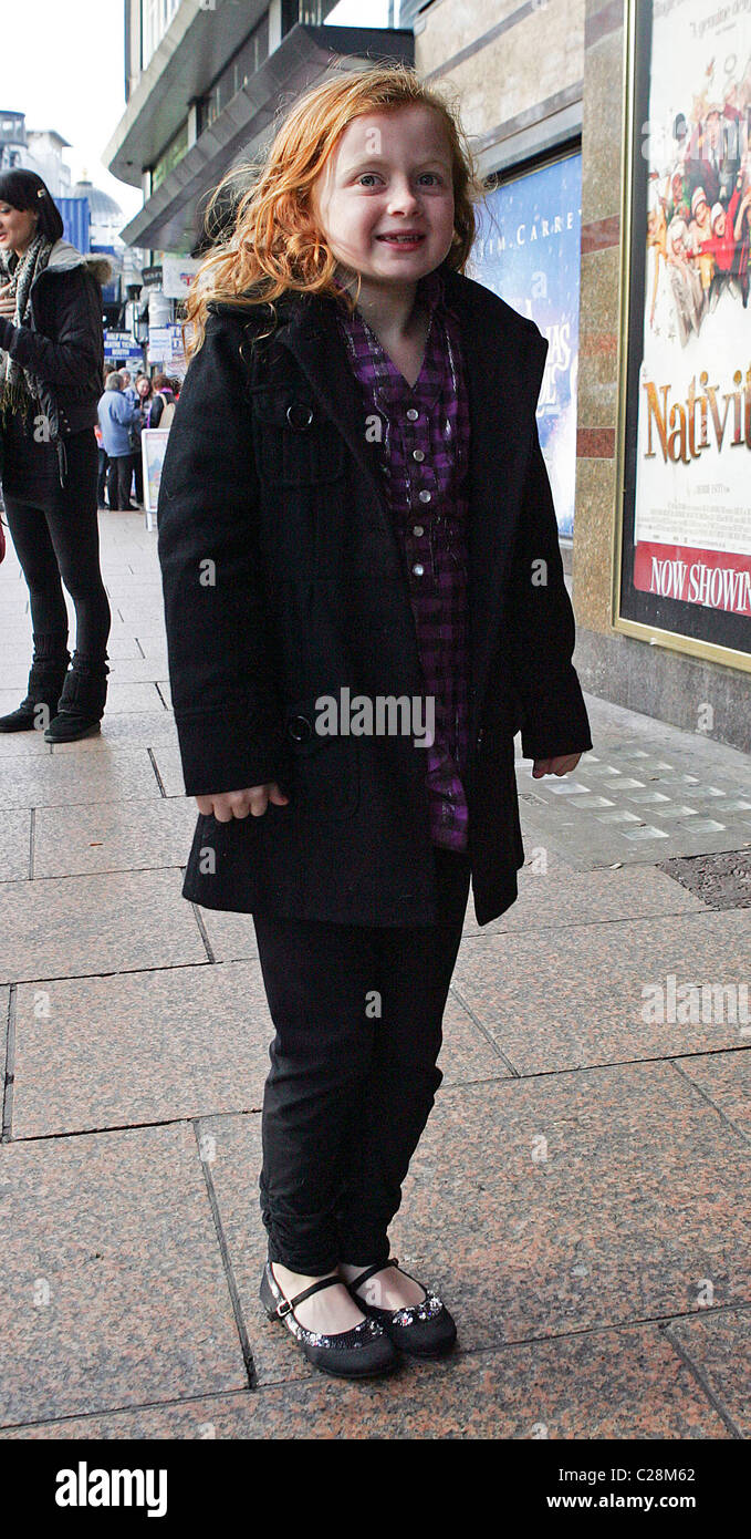 Maisie Smith Première de 'Alvin et les Chipmunks 2 : Le Squeakquel' qui s'est tenue à Leicester Square Londres, Angleterre - 05.12.09 Banque D'Images