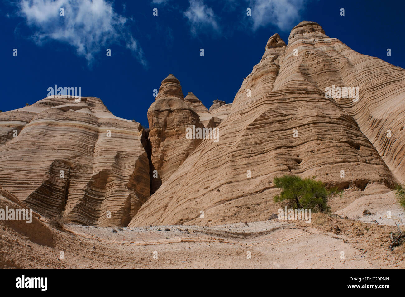 Monument National des rochers tente Banque D'Images