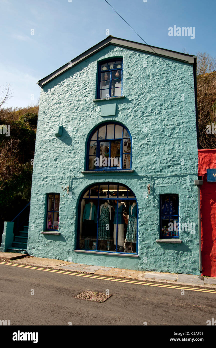 Pembrokeshire Wales UK Village Solva Banque D'Images