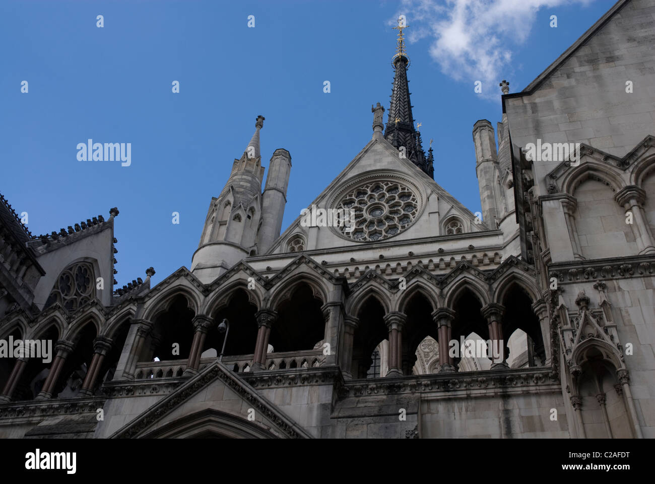 Royal Courts of Justice The Strand, London England UK Banque D'Images