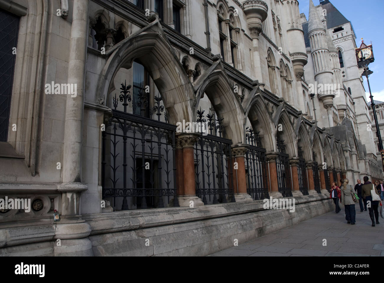 Royal Courts of Justice The Strand, London England UK Banque D'Images
