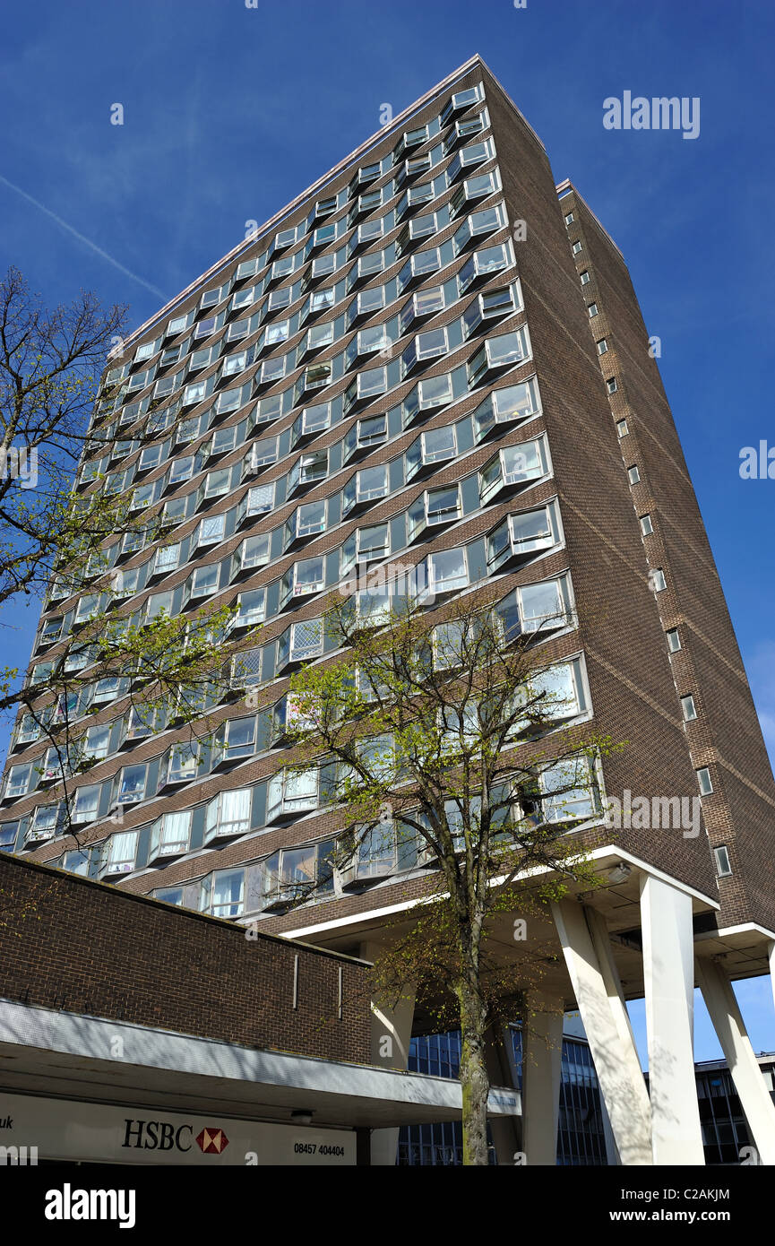 Le centreville de Basildon Brooke House Photo Stock Alamy
