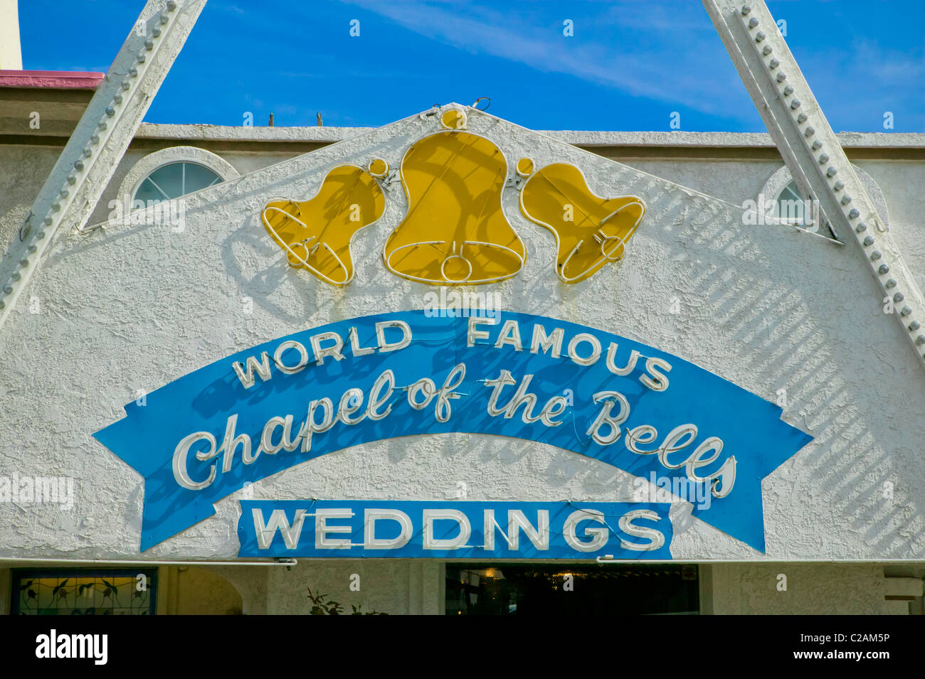Monde célèbre chapelle des cloches, Las Vegas Banque D'Images