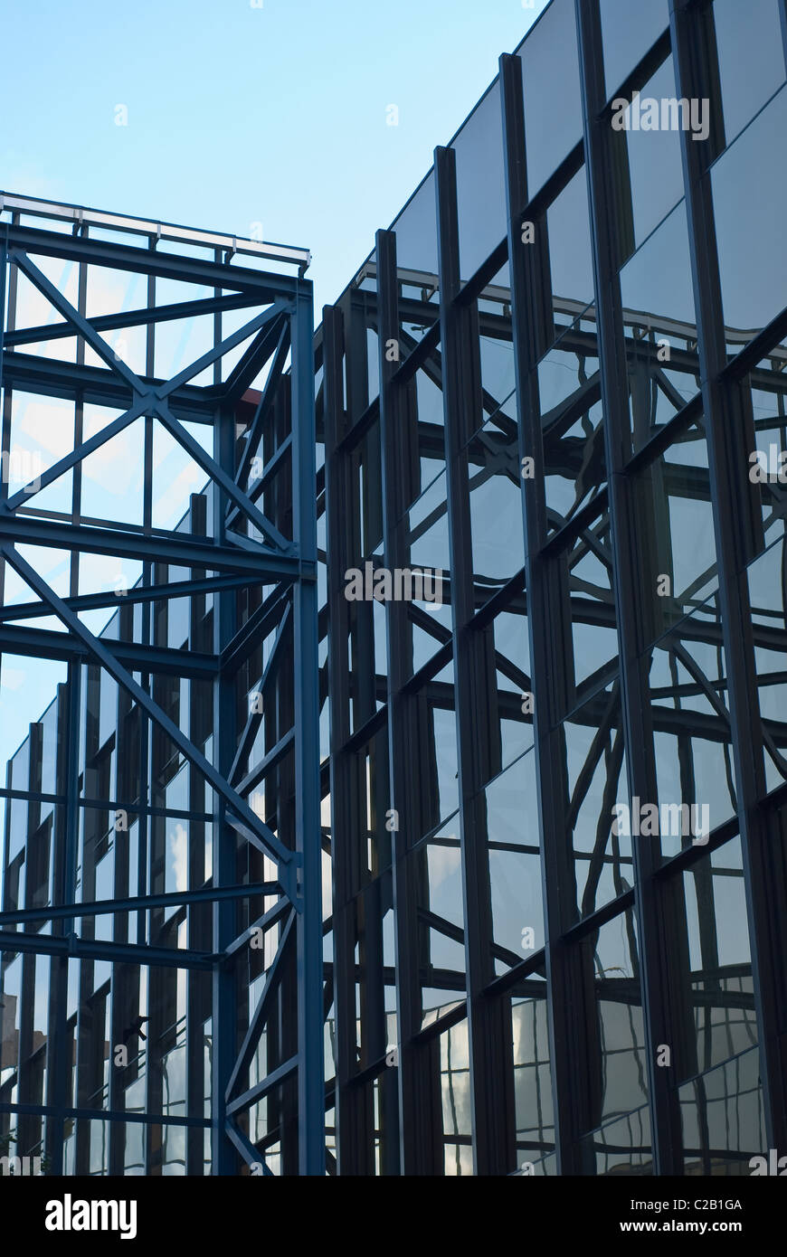 L'architecture moderne en tant que symbole de l'identité d'entreprise Banque D'Images