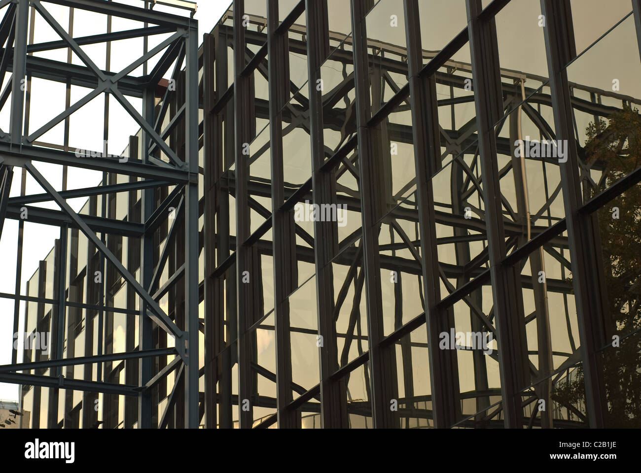 L'architecture moderne en tant que symbole de l'identité d'entreprise Banque D'Images