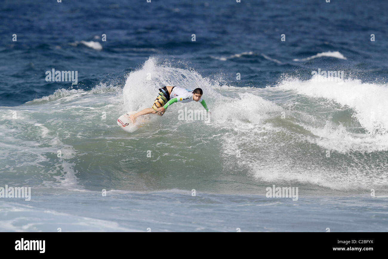 KYLE LANE SOUTH AFRICAN PRO SURFER PRO SURFER SUD-AFRICAIN BALLITO NATAL AFRIQUE DU SUD 08 Juillet 2010 Banque D'Images