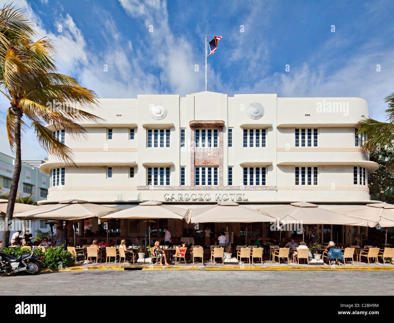 Cardozo Hotel South Beach, Miami, Banque D'Images