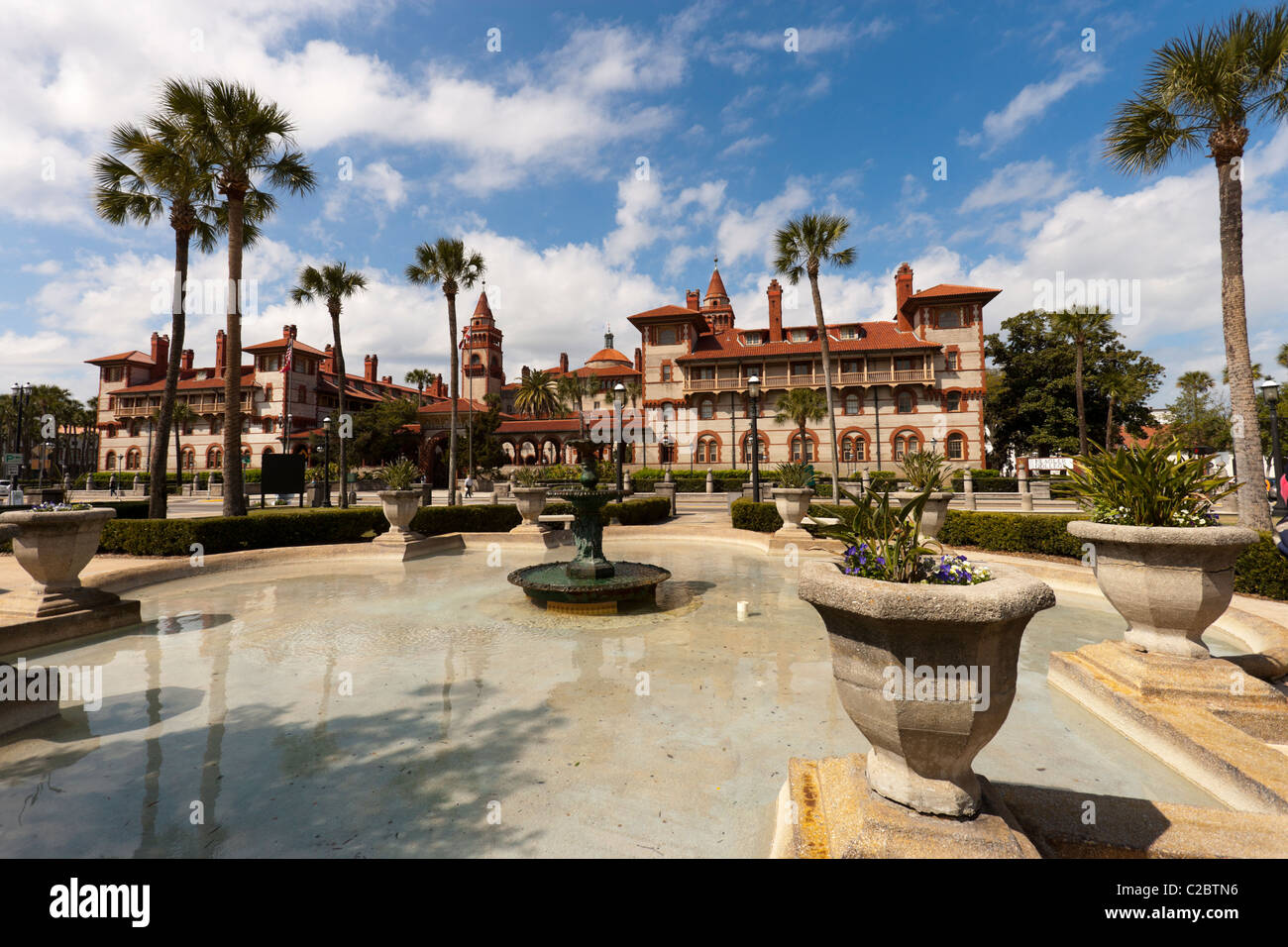 Flagler College, St Augustine, en Floride. Il s'agit d'une salle de quatre ans collège d'arts libéraux Banque D'Images