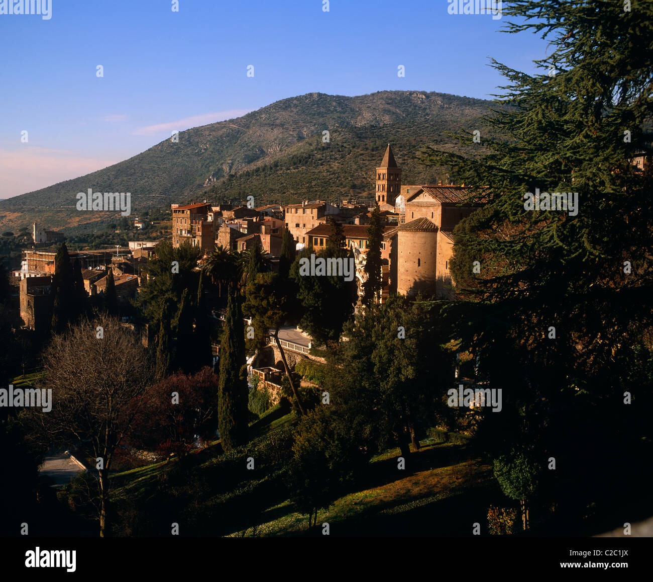 Italie Latium Tivoli Banque D'Images