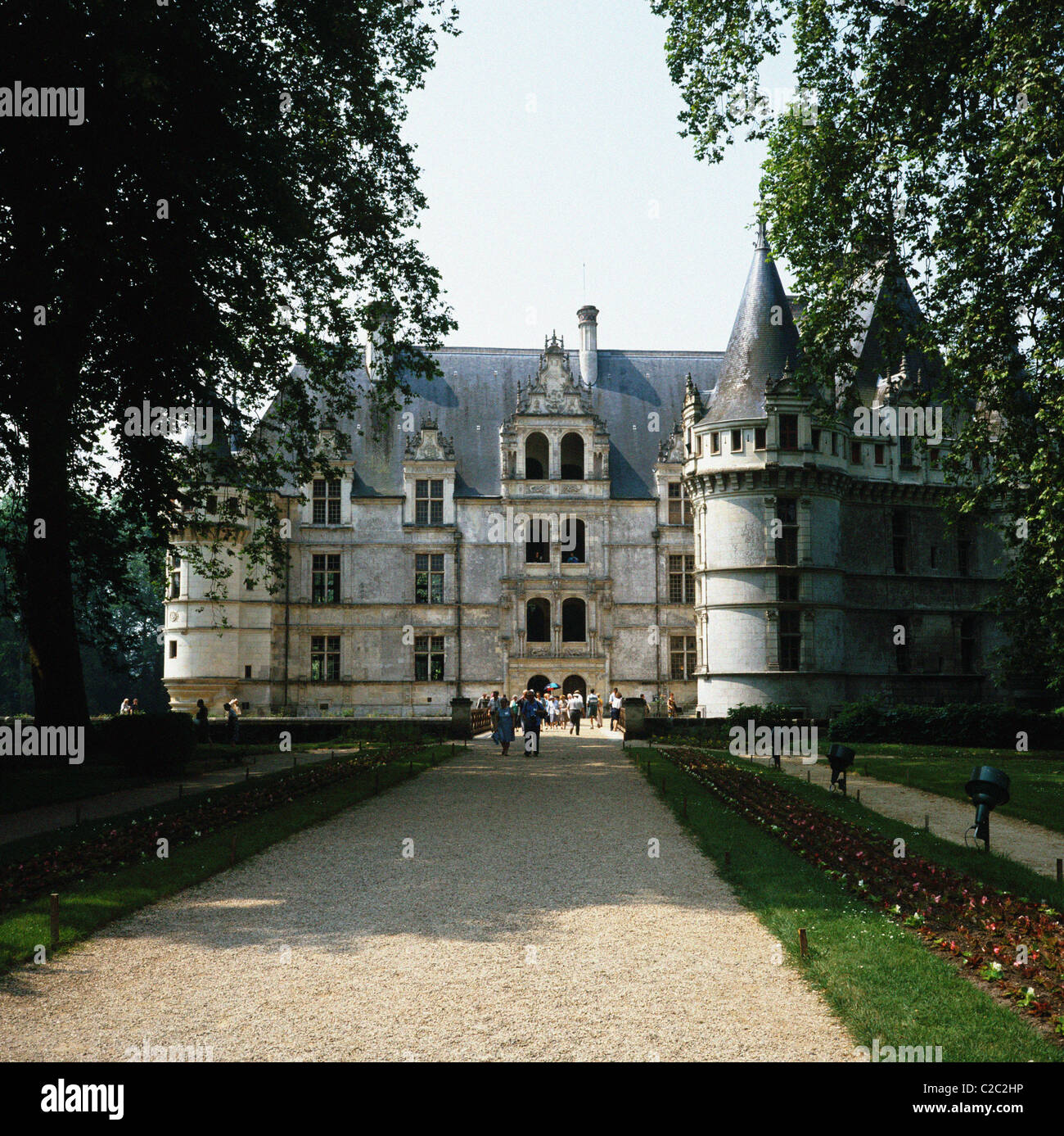 Azay le Rideau Loire Valley France Banque D'Images