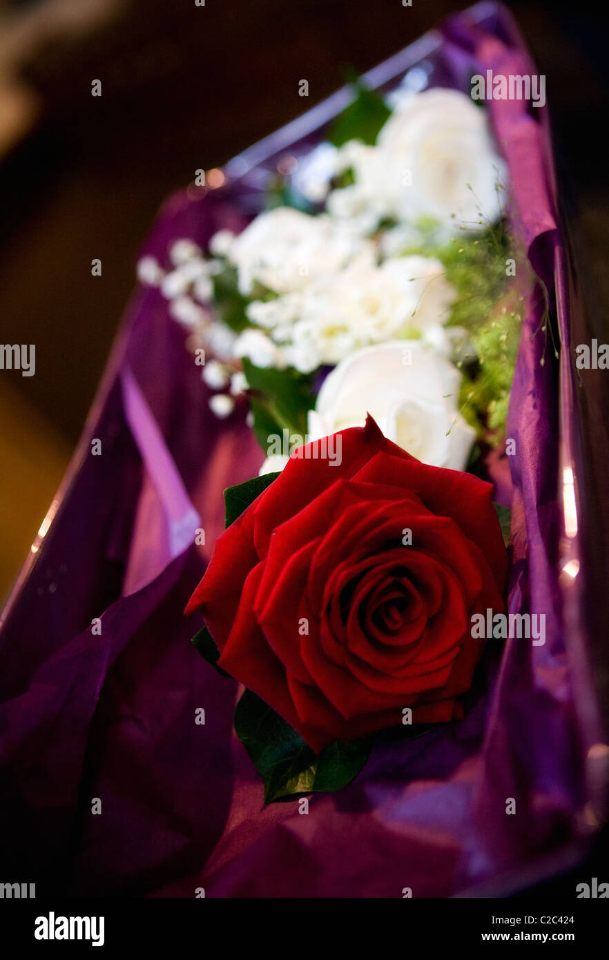 Fleurs de mariage Banque D'Images