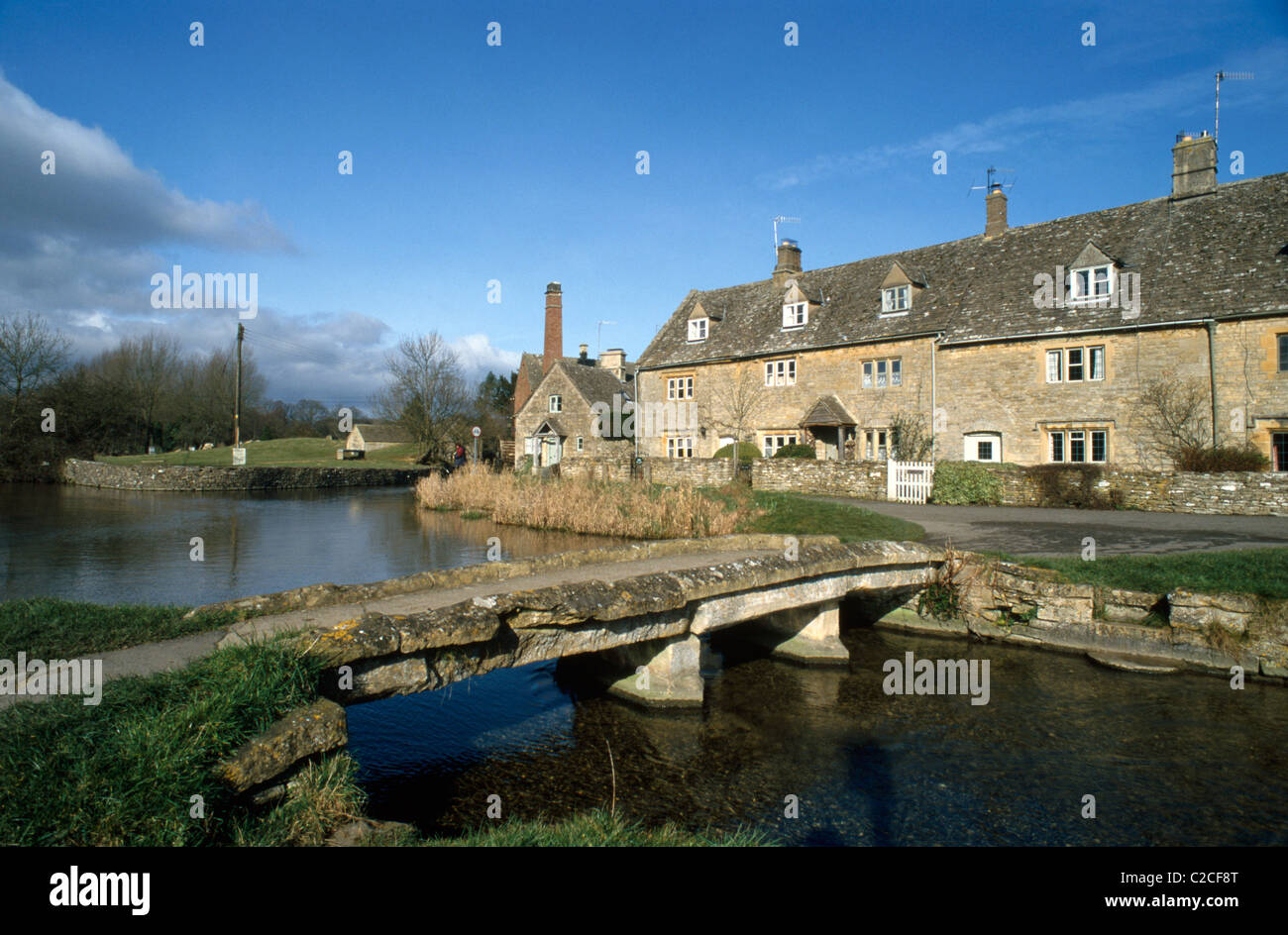 Lower Slaughter Gloucestershire Angleterre Banque D'Images