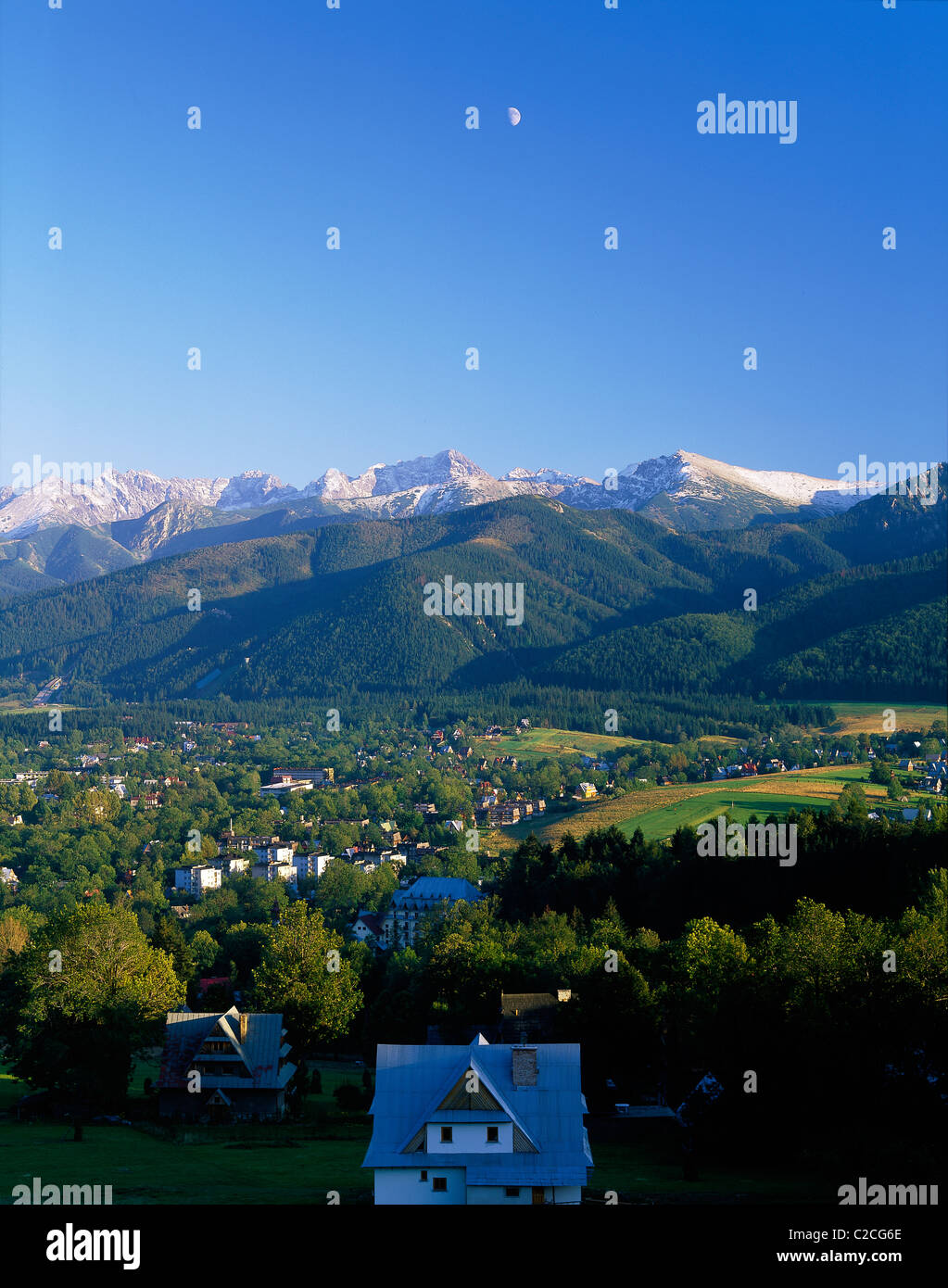 Les Tatras Zakopane Pologne Banque D'Images