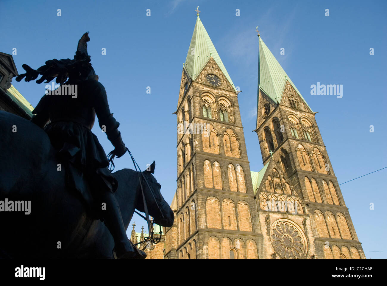 Sankt Petry Dom bremen allemagne Banque D'Images