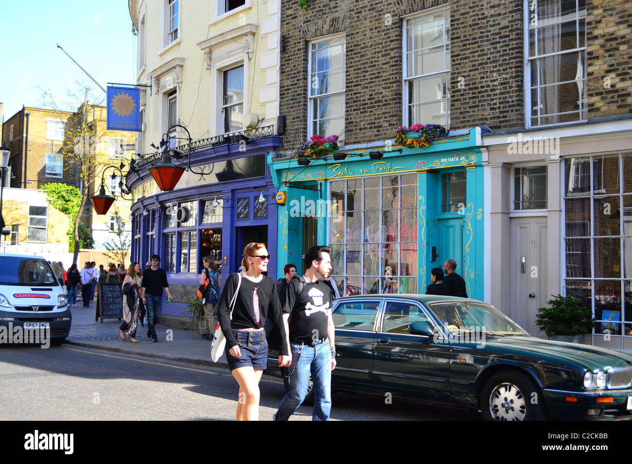 Notting Hill London UK ARTIFEX LUCIS Banque D'Images