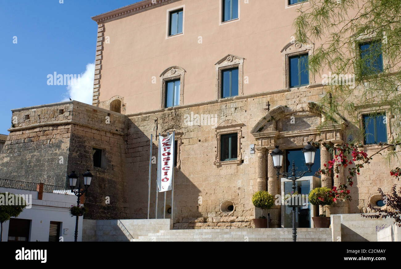Château de Torredembarra. Province de Tarragone, Espagne Banque D'Images