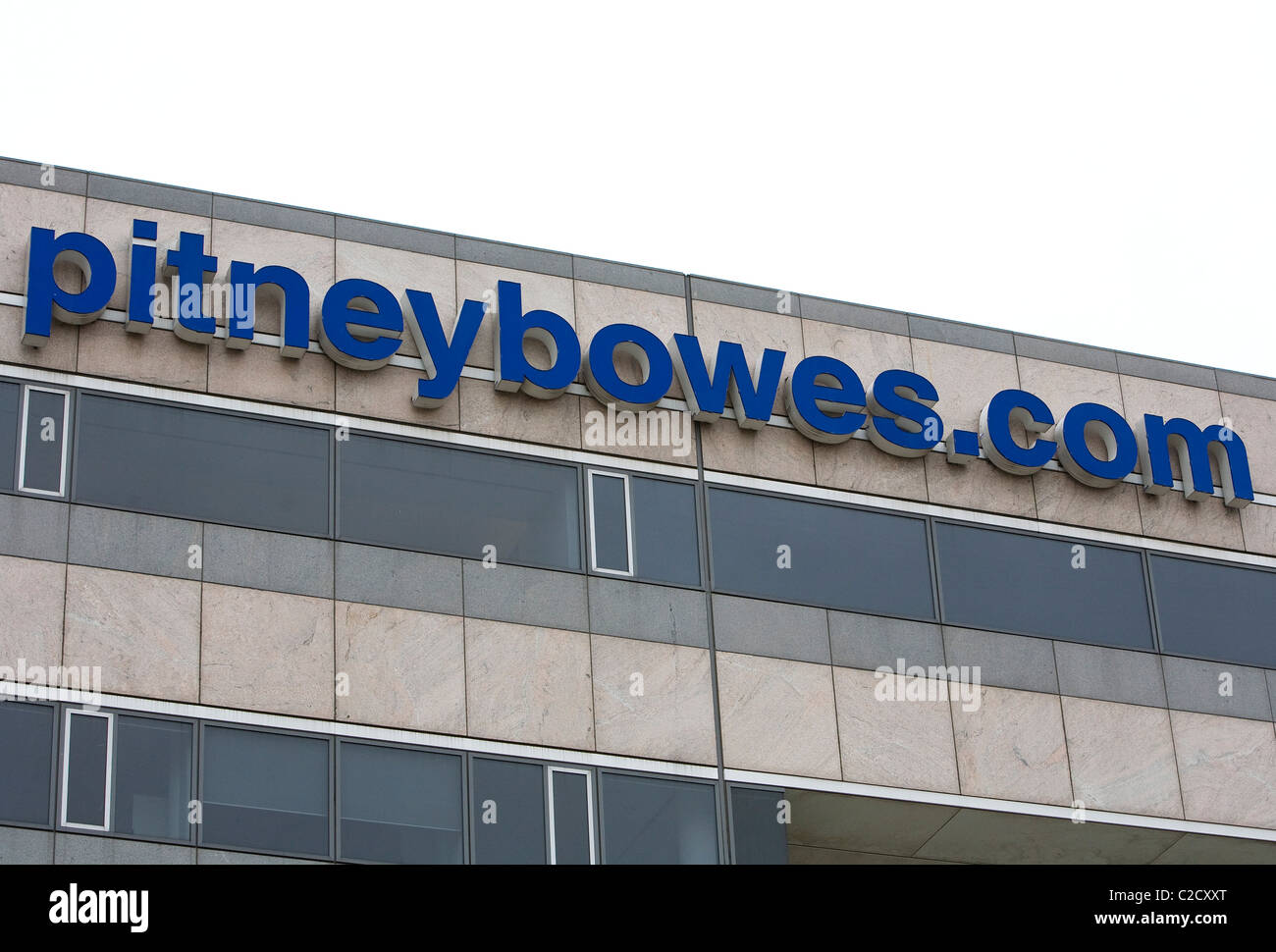 Le siège mondial de Pitney Bowes. Banque D'Images