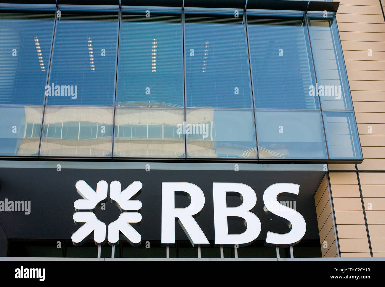 La Royal Bank of Scotland (RBS) Immeuble de bureaux. Banque D'Images