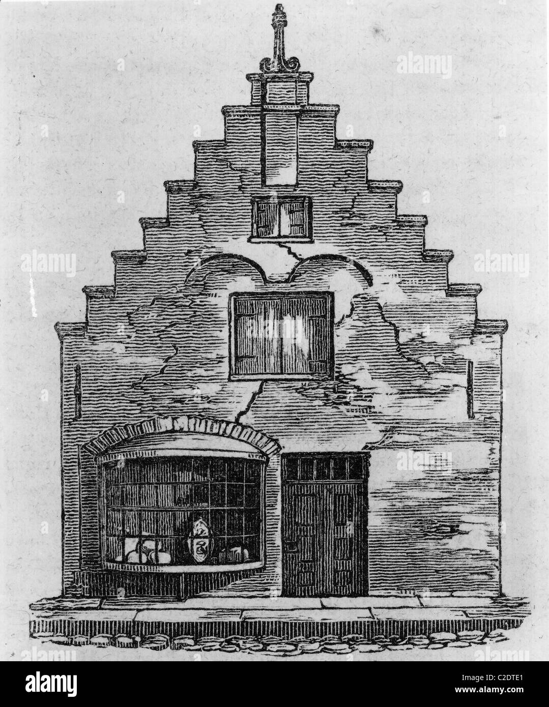 Old Dutch house Banque D'Images