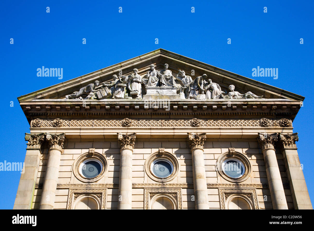 Hôtel de ville de l'Ouest Yorkshire Angleterre Todmorden Banque D'Images