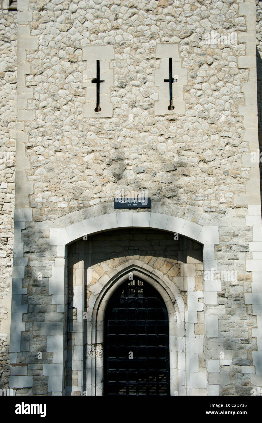 Tour de berceau, une partie de la Tour de Londres, Angleterre Banque D'Images
