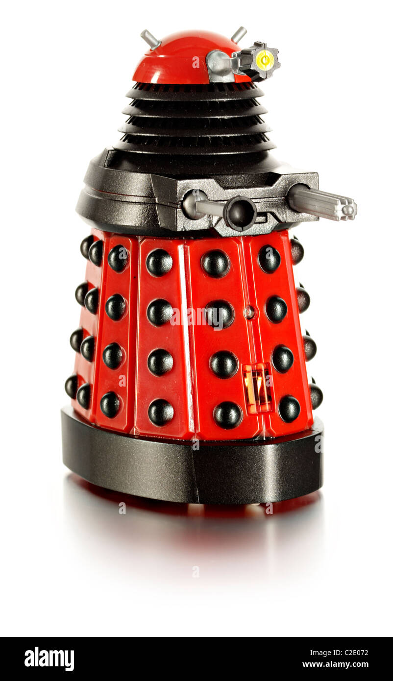 Desktop Dalek BBC Dr Who Villain Banque D'Images