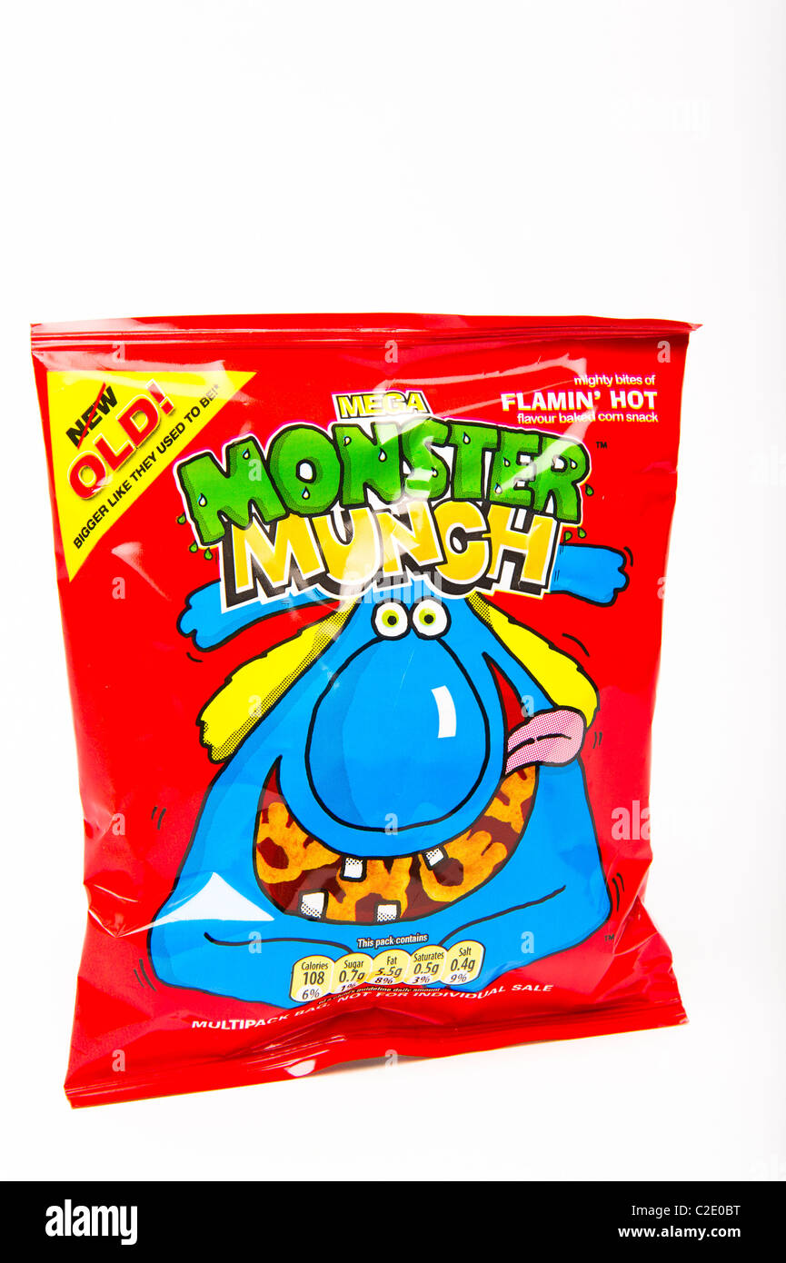 Flamin sex monster munch Banque D'Images