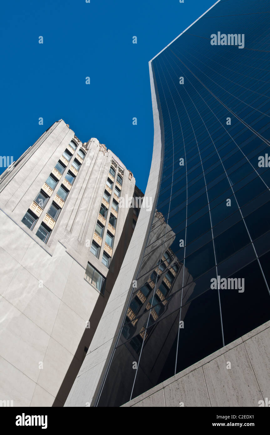Solow Building avec la verticale, 9 West 57th Street, Manhattan, New York City, USA Banque D'Images