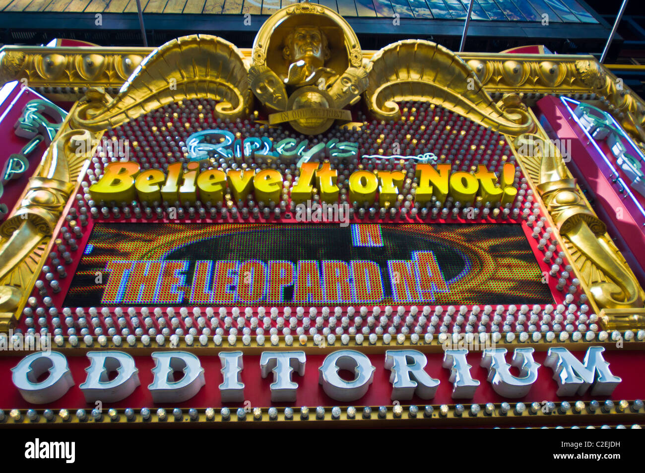 Ripley's Believe It or Not ! Odditorium à la 42e Rue, Manhattan, New York City, USA Banque D'Images