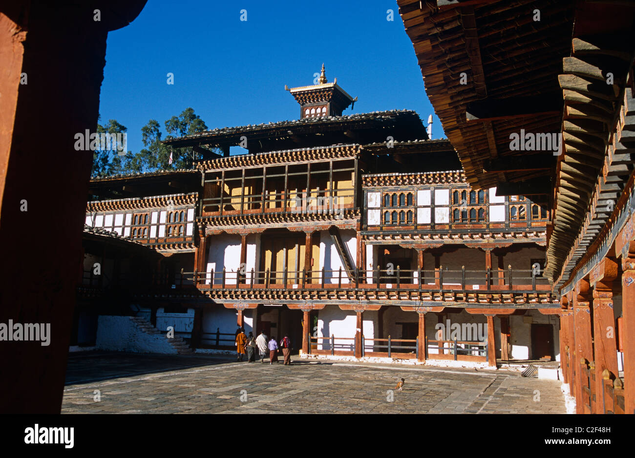 Wangdue Phodrang Bhoutan Banque D'Images