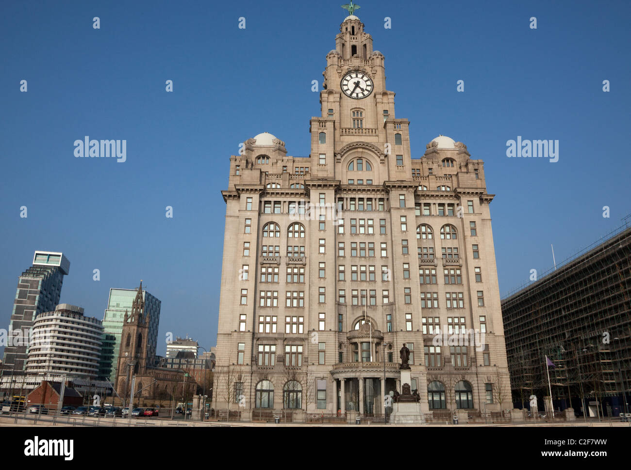 Royal Liver Building, Liverpool, Angleterre Banque D'Images