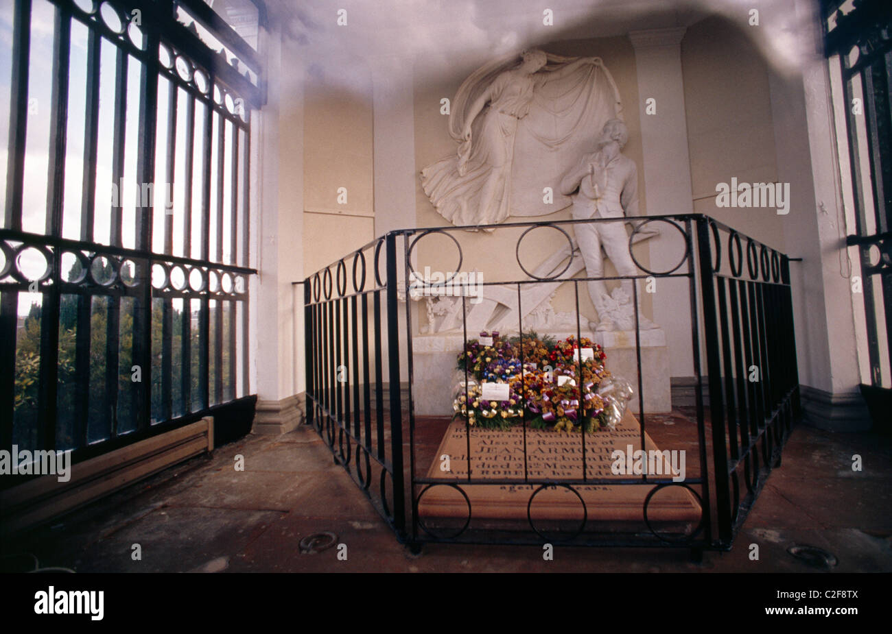 Dumfries Ecosse Robert Burns tombe Banque D'Images