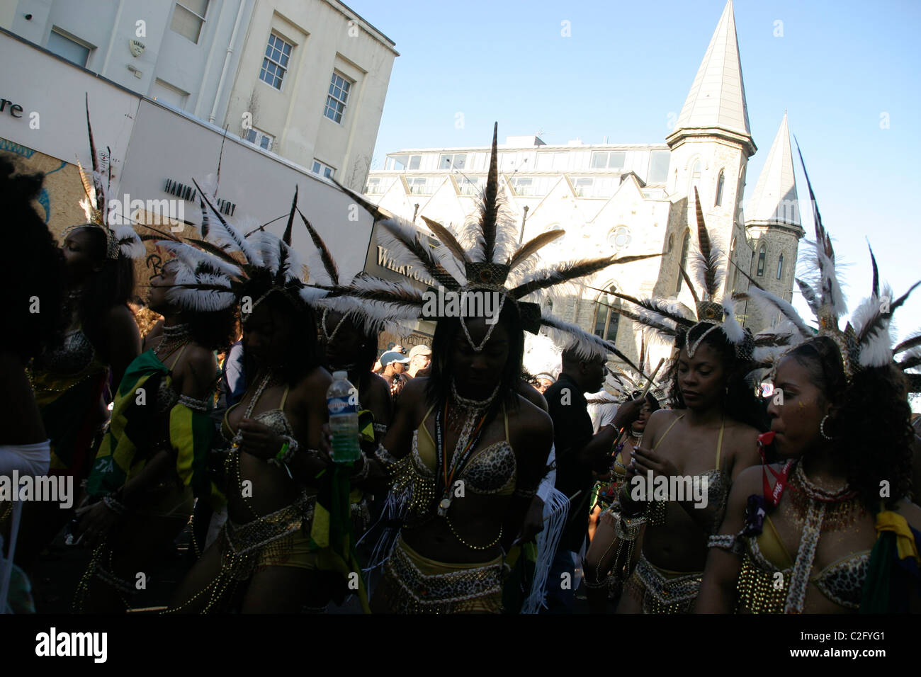 Carnaval de Notting Hill, Londres Banque D'Images