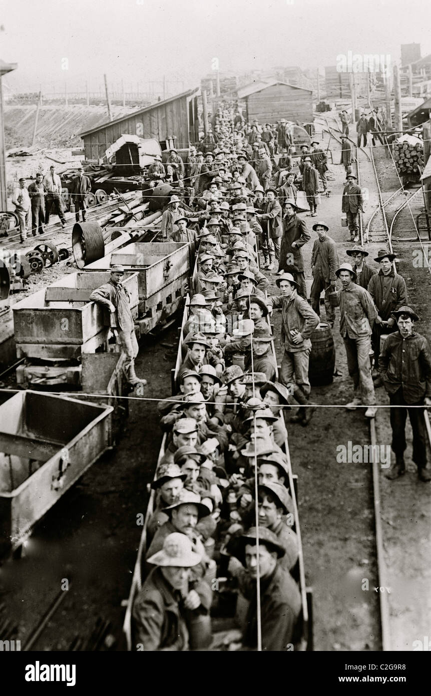 Aller au travail Banque D'Images