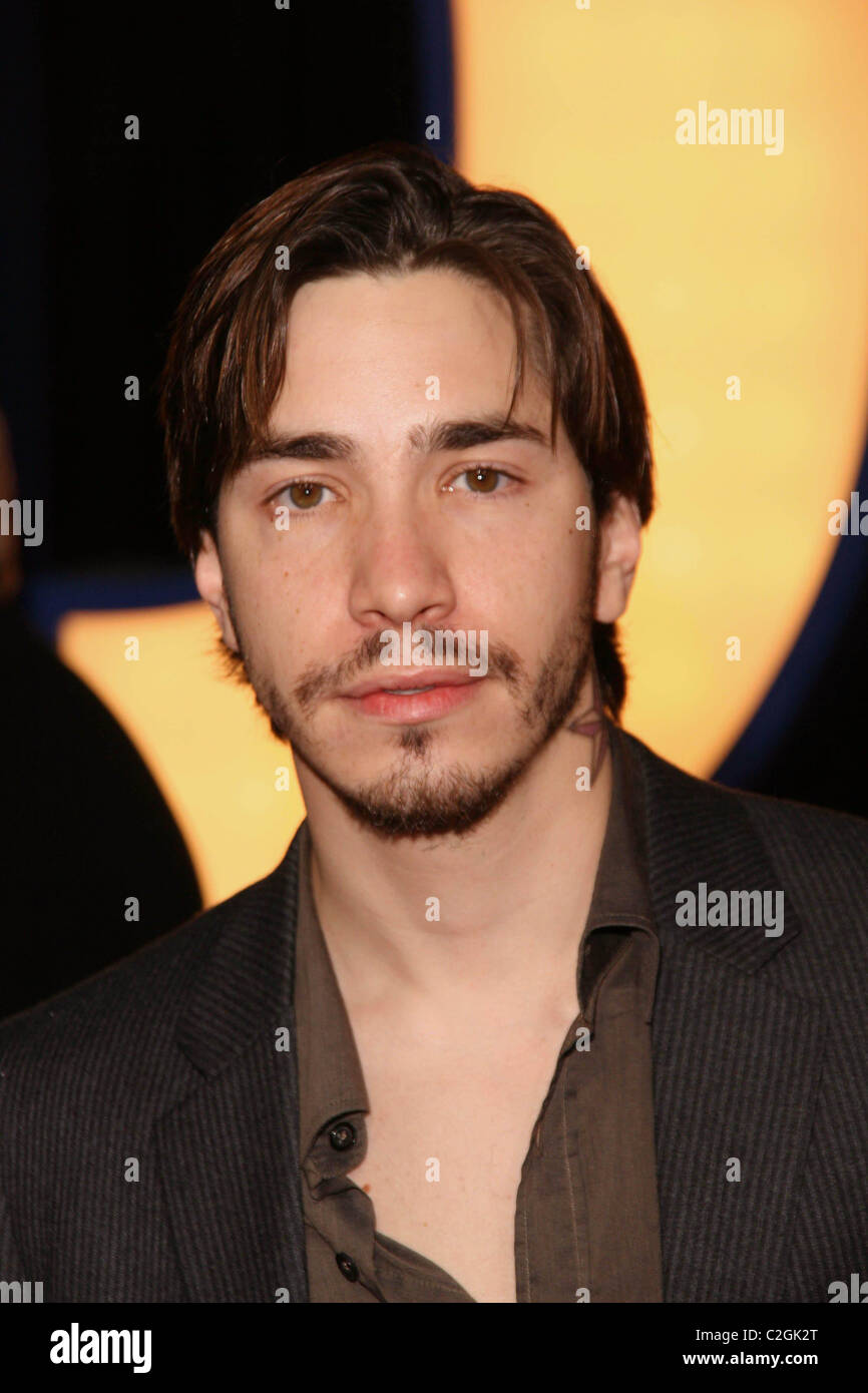 Justin Long Première de 'Walk Hard : The Dewey Cox Story' tenue à Grauman's Chinese Theatre - Arrivées Hollywood, Californie - Banque D'Images