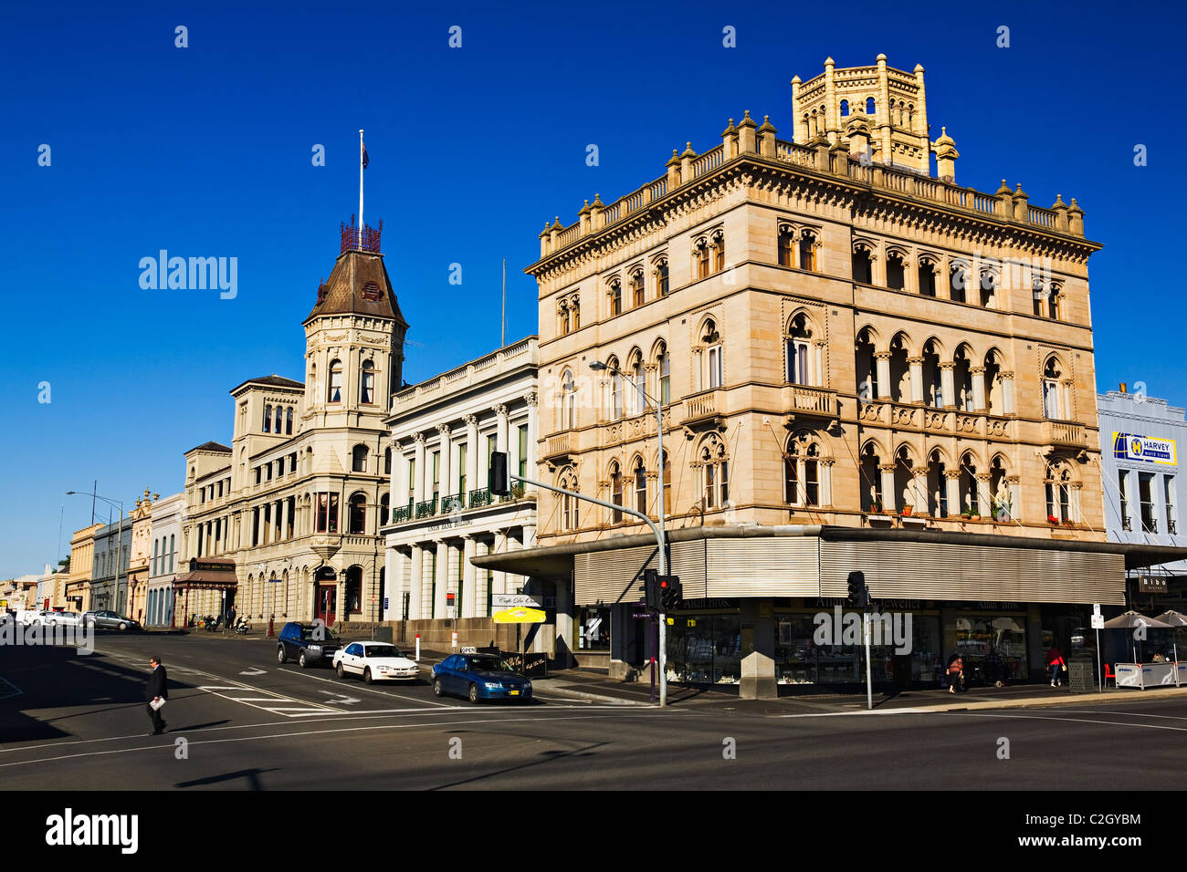 La ville de Ballarat Victoria en Australie Banque D'Images