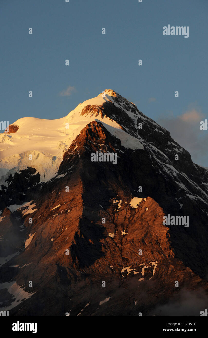 La Jungfrau, Lauterbrunnental, Suisse Banque D'Images