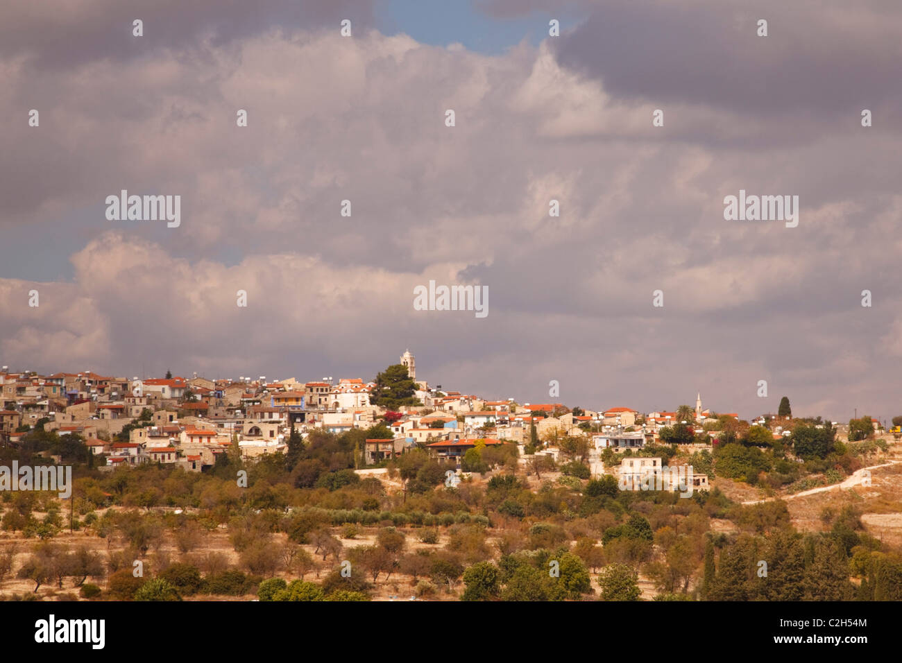 Village de Lefkara, Chypre Banque D'Images