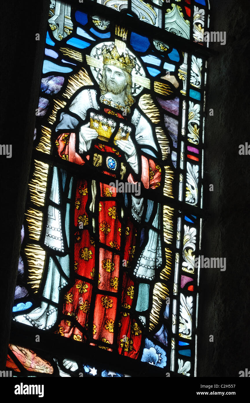 Vitrail - John Gollop Banque D'Images