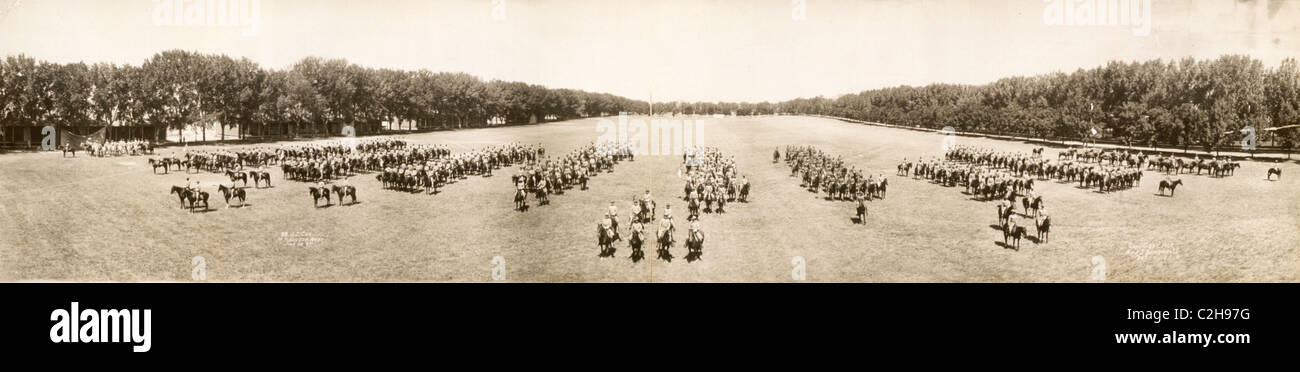 8ème US Cavalry, Ft. Robinson, New York, 30 juin '09' Banque D'Images