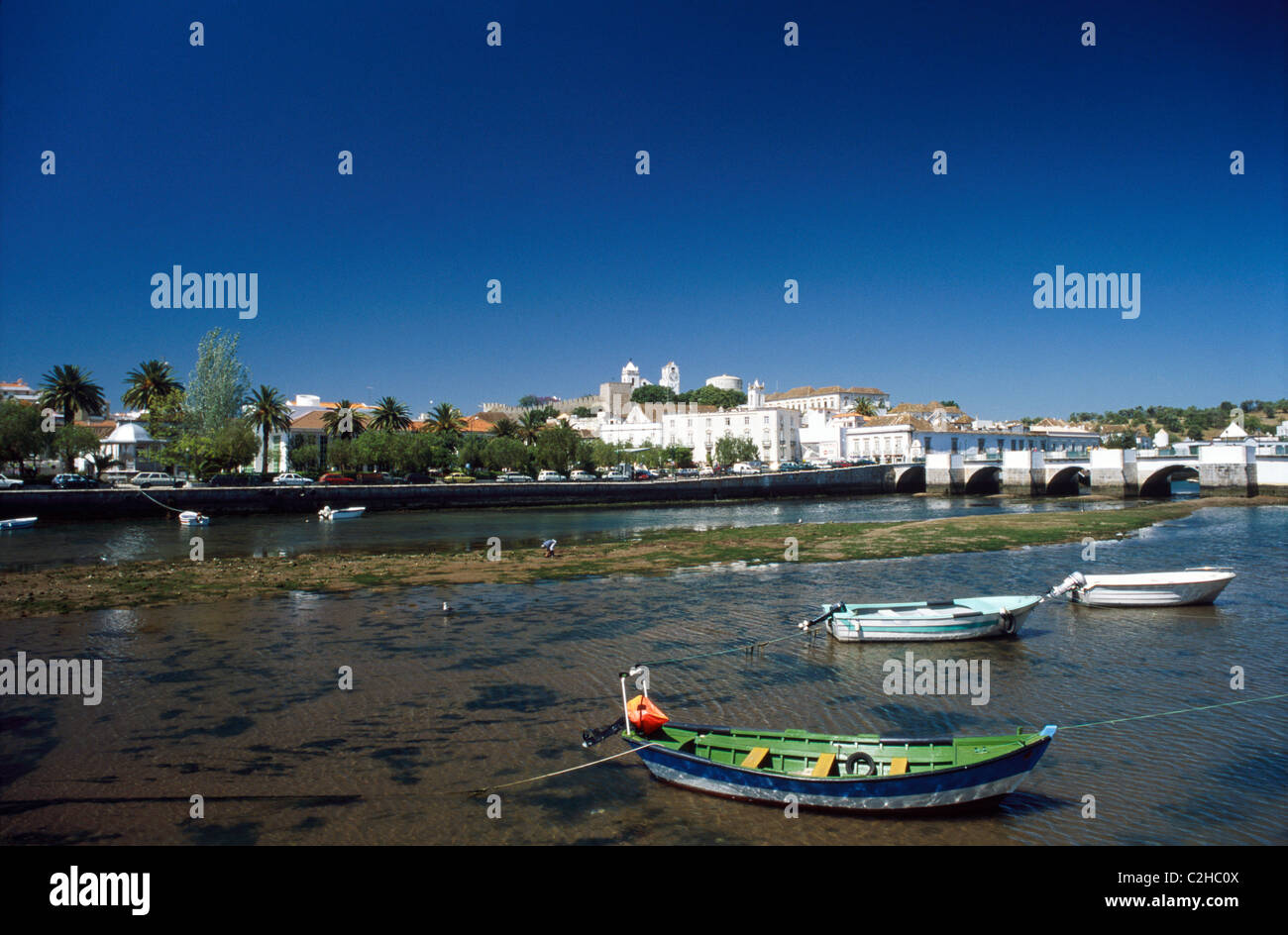 Tavira Algarve Portugal Banque D'Images