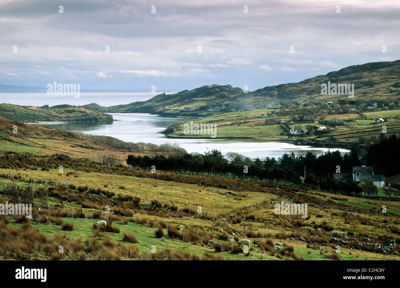 La baie de Donegal County Donegal Ireland Banque D'Images