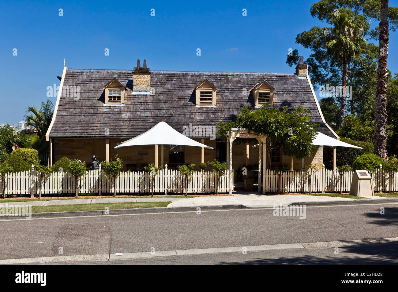 Rockend Cottage, une fois la maison d'Andrew Barton' 'Banjo Paterson Banque D'Images