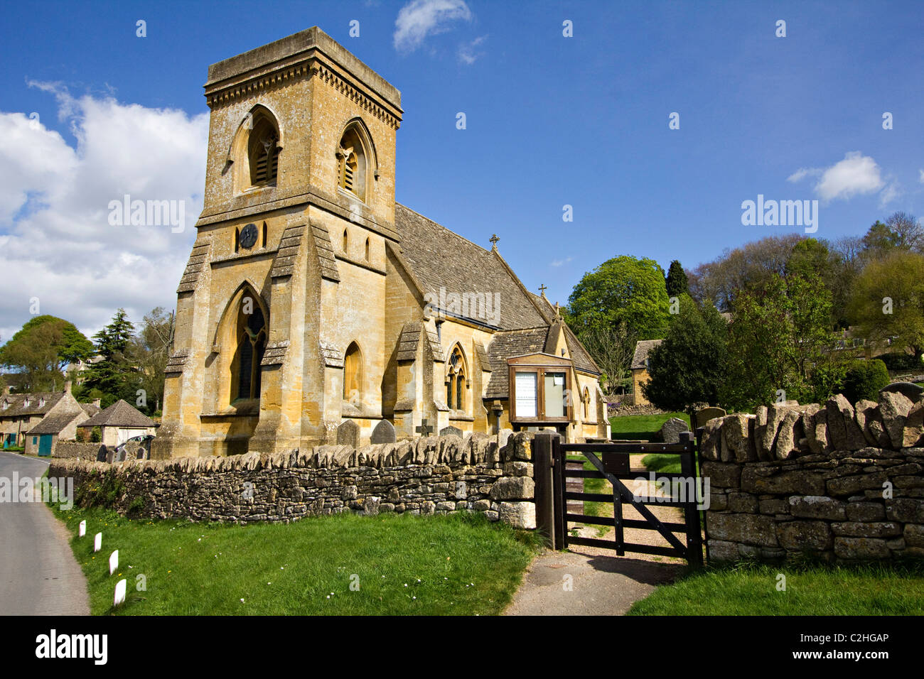 Village pittoresque snowshill cotswolds gloucestershire england uk Banque D'Images