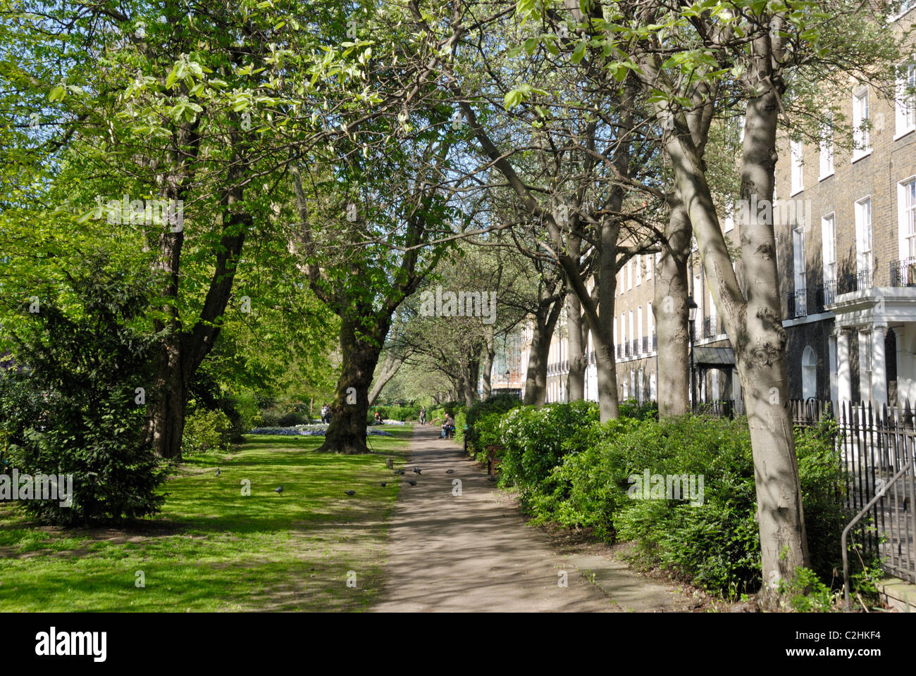 Compton Terrace Gardens, Islington, Londres, Angleterre Banque D'Images