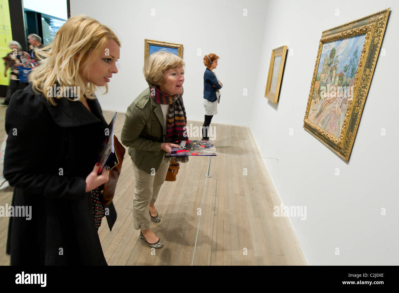 Le Joan Miro, échelle d'échapper à l'exposition à la Tate Modern. Elle est conjointement organisée par Matthew Gale et Marko Daniel Banque D'Images