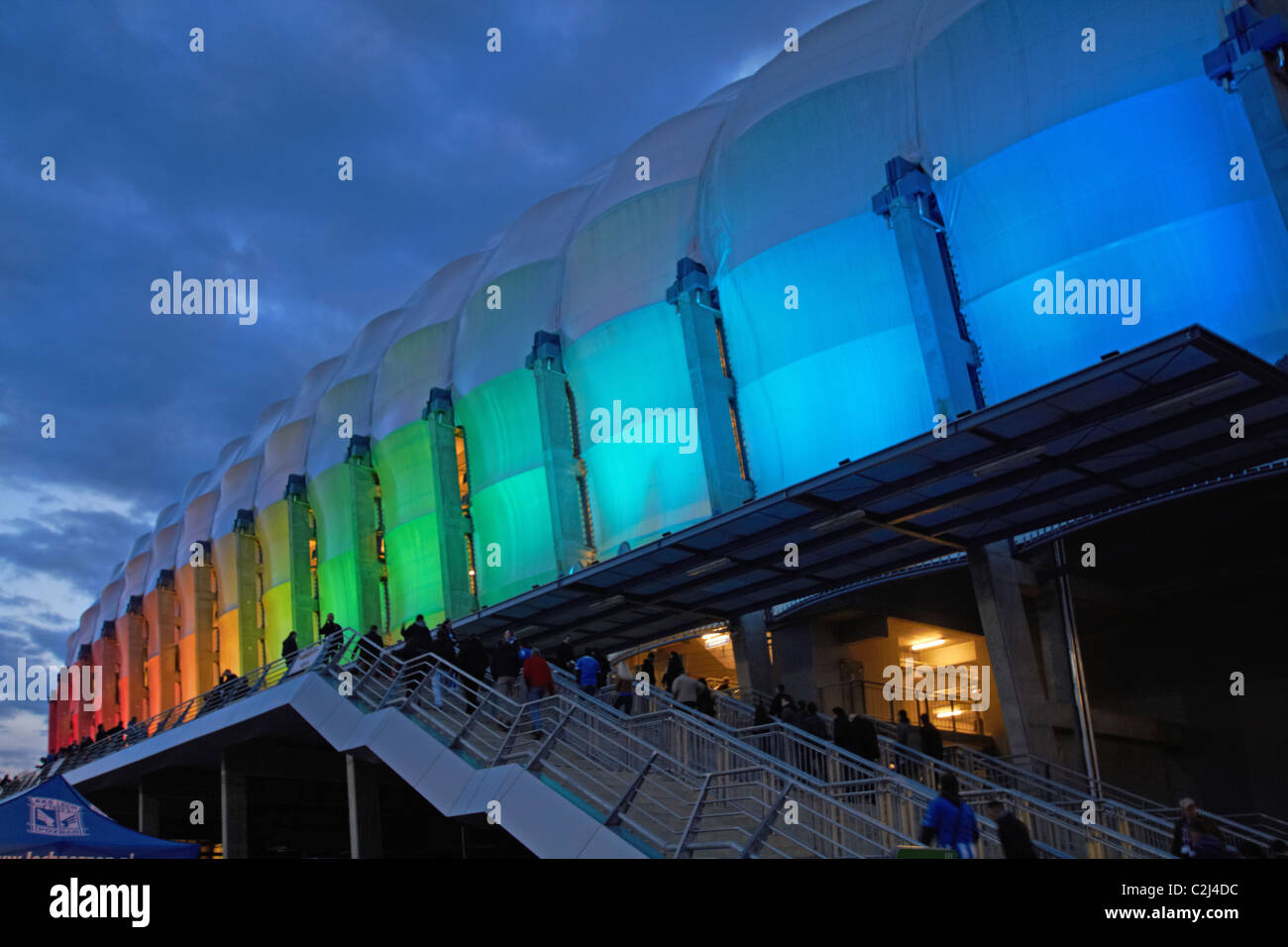 Le stade municipal de Poznan - Euro 2012 Banque D'Images