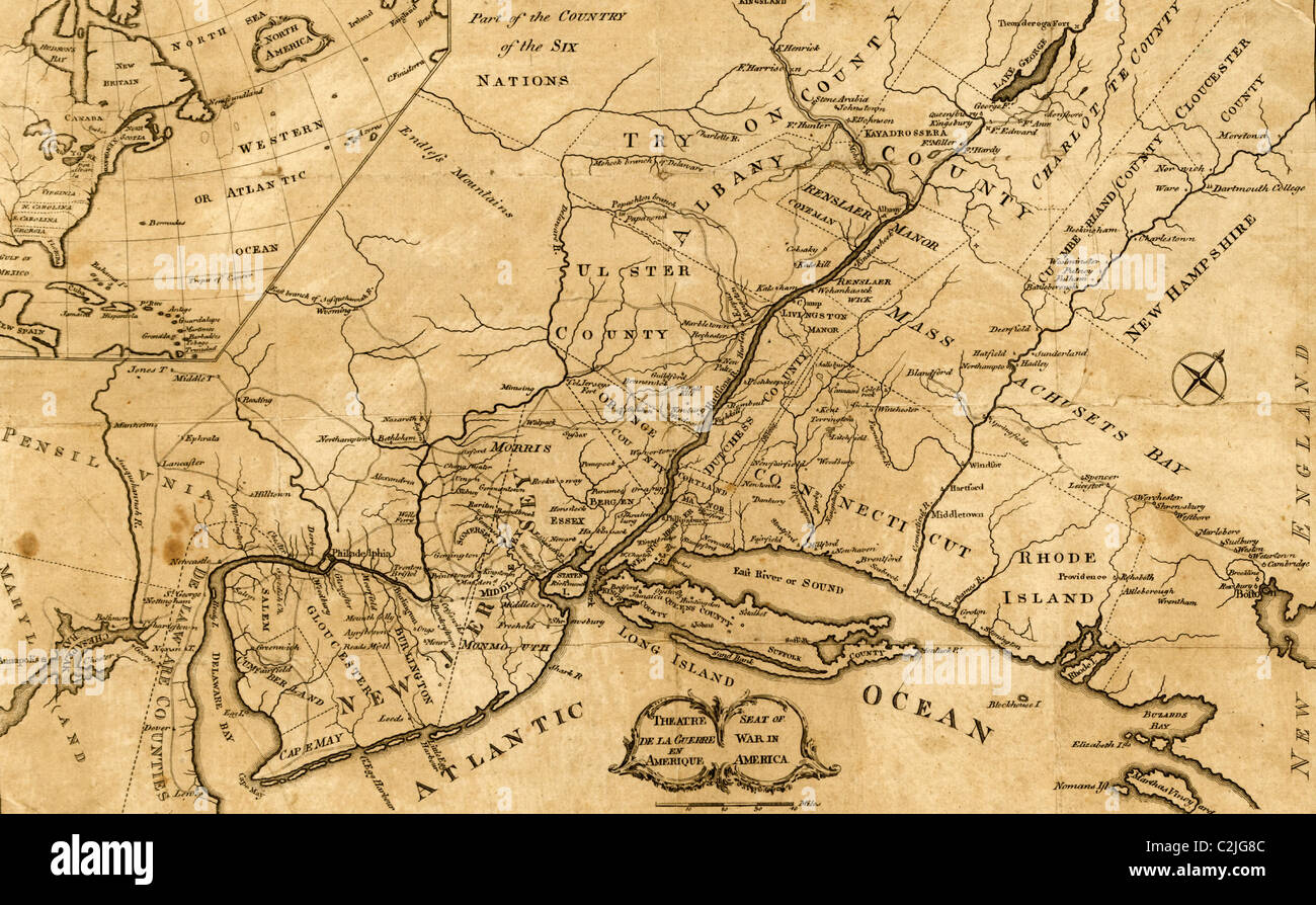 Siège de la guerre en Amérique latine - 1777 Banque D'Images Siège de la guerre en Amérique latine - 1777 Banque D'Images