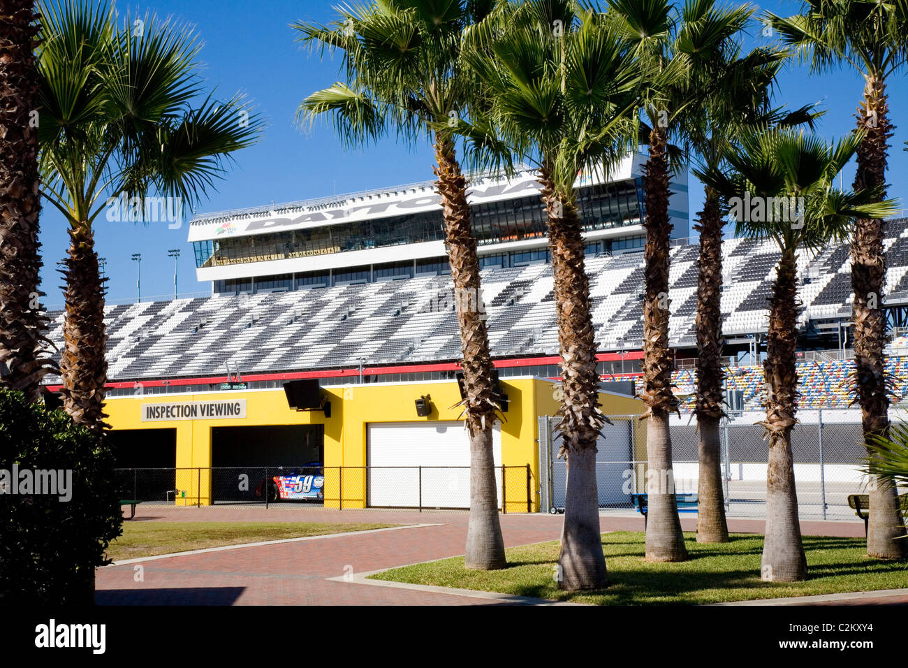 Daytona International Speedway, Daytona Beach, FL Banque D'Images
