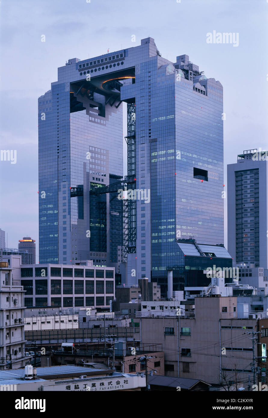 Sky Building, Osaka. Banque D'Images